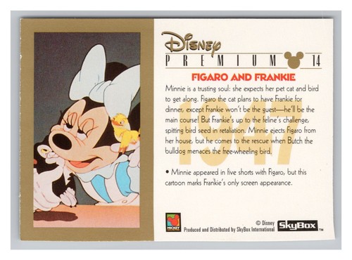 Tarjeta coleccionable Disney Premium Skybox / Tú eliges #s 1 - 80 Gold Border Collector - Imagen 26 de 154