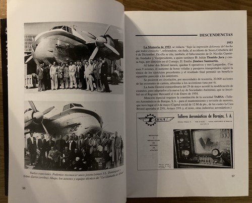 AVIACO AIRLINES 50 YEARS ANNIVERSARY BOOK DC9 CARAVELLE DC4 STEWARDESS IBERIA - Picture 2 of 12