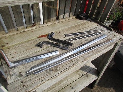 1959 EDSEL RANGER 2 DOOR SEDAN WINDOW TRIM/MOLDINGS/7 PIECES - Picture 1 of 5