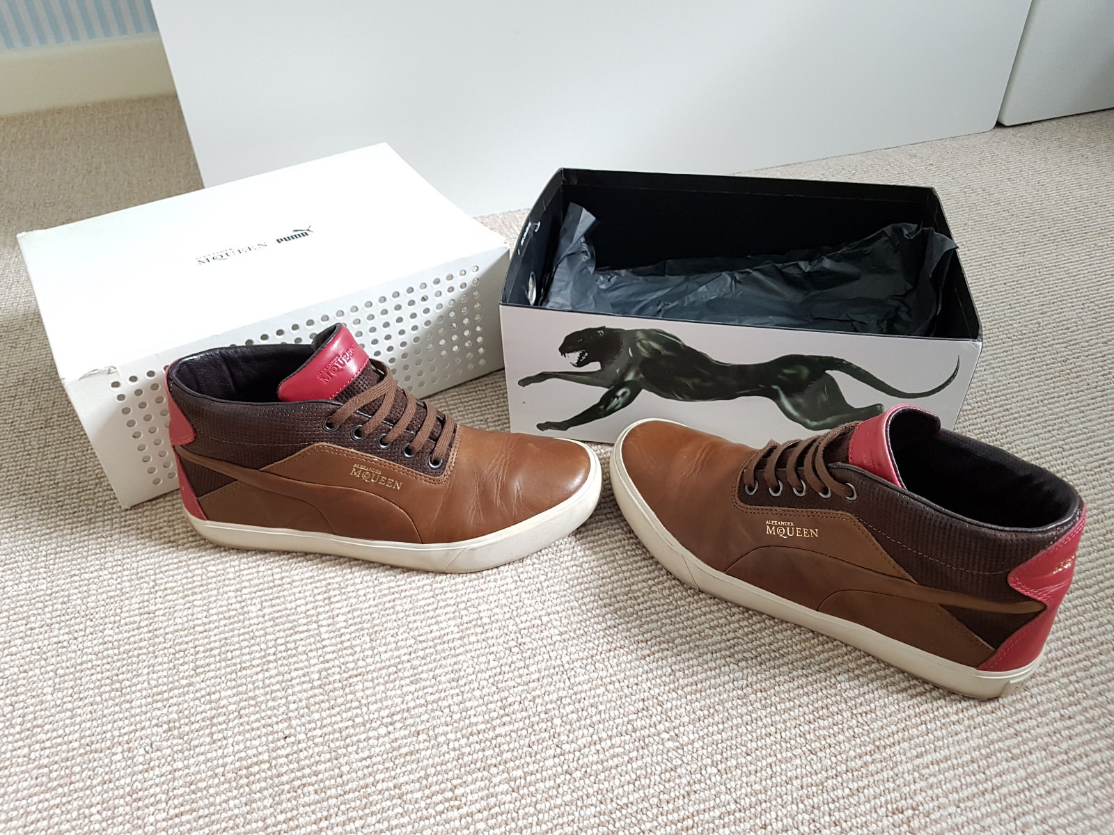 Alexander McQueen Baskets. Taille UK 6. COFFRET. 100% Authentique/authentique. COFFRET. 6. 2b33ab Alexander McQueen Baskets. Taille UK 6. COFFRET. 100% Authentique/authentique. COFFRET. 6. 2b33ab