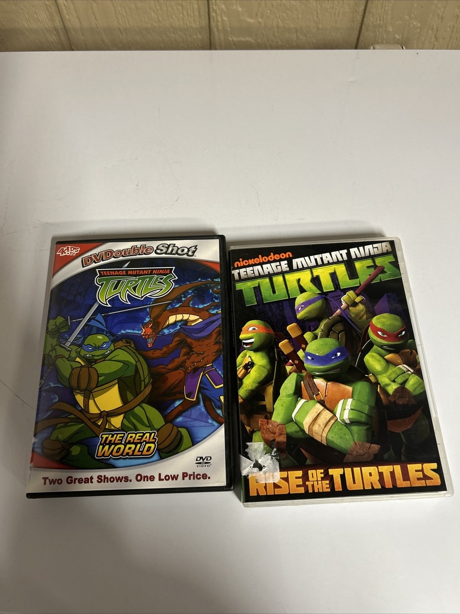Lot Of 2 Teenage Mutant Ninja Turtles: Rise of the Turtles & The