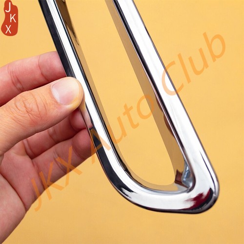 Cubierta de luz antiniebla de parachoques trasero cromado ABS para Outlander Sport ASX 2020-2023 - Imagen 6 de 9