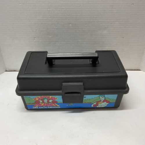 Vintage Captain Planet And The Planeteers Tackle Box RARE Fishing 1991 TBS - Bild 2 von 11