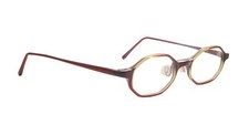 Vintage 90's Neostyle College 164 063 Deep Red Germany Eyeglasses Rx Avail.