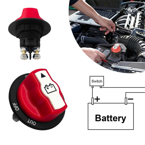 50A 200A 300A Car Battery Race Rally Switch 32V Cut Off Switch Kit For RV Truck - Picture 5 of 14