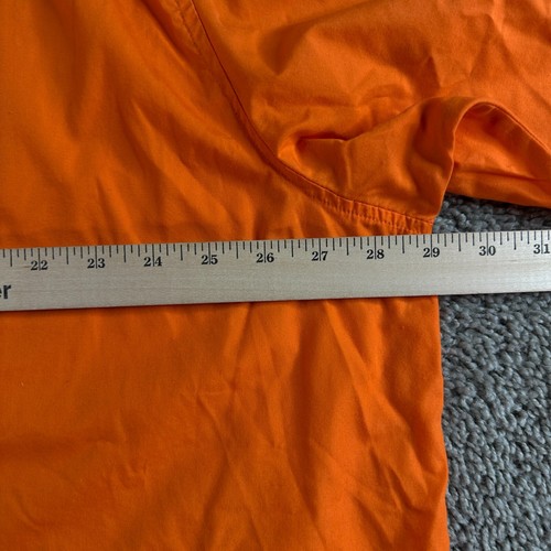 Winners Circle Tony Stewart Shirt Mens 2XL Orange Black #20 NASCAR Button Up* - Picture 9 of 15