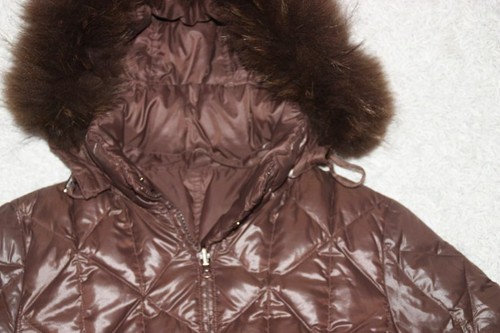 ADD~Luxus-Daunenjacke~34~36~XS~158~164~Wende-Winterjacke~Jacke mit Pelzkapuze~ - Bild 6 von 7