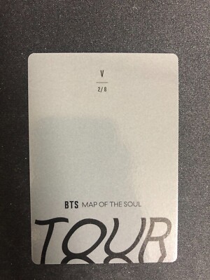 BTS MAP OF SOUL V ミニフォト コンプ BTS Map of The Soul Tour Official Mini Photo Card - V
