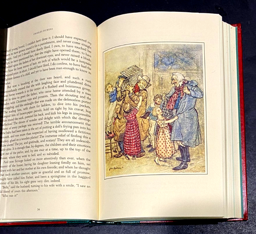 A Christmas Carol & Other Stories by Charles Dickens Vintage Hardcover Book 2001 - Picture 5 of 5