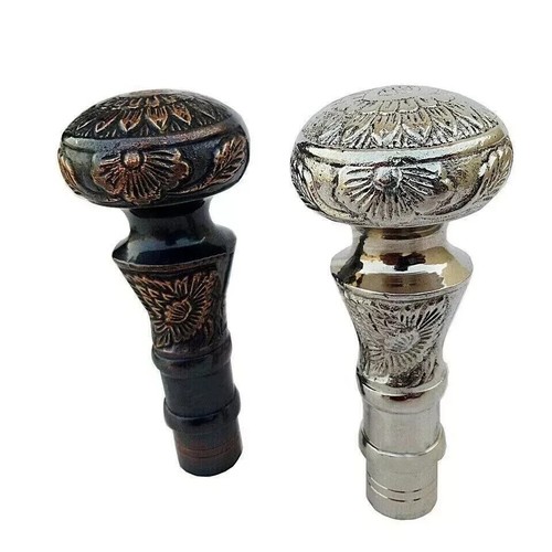 Handmade SET OF VICTORIAN KNOB Handle for wooden Walking stick AND CANES - Picture 4 of 9