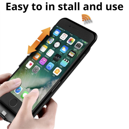 8200mAh Battery Charger Charging Case Power Bank Cover For iPhone 6 7 8 Plus SE - Picture 9 of 13