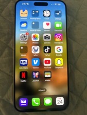 Apple iPhone 15 Pro Max - 256 GB -with TikTok and CapCut app) used excellent con