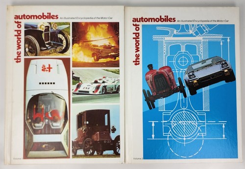 The World Of Automobiles Illustrated Encyclopedia Complete Set 22 Volumes 1972 - Picture 6 of 17