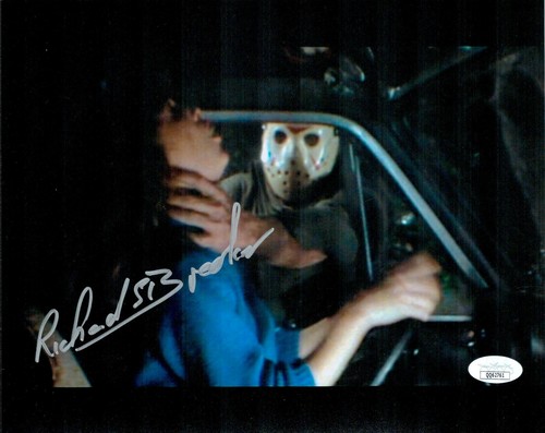 RICHARD BROOKER Signed 8x10 FRIDAY THE 13th 3 Authentic Autograph JSA COA - Picture 1 of 2
