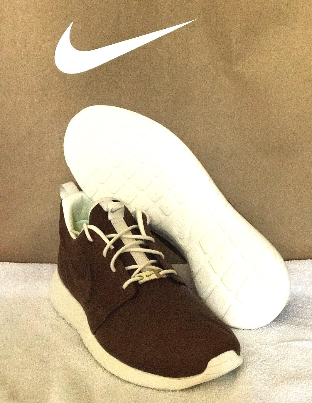 Premio roshe nike roshe Premio scarpa da corsa, id in pelle marrone - white misura 6,5 3211ec Premio roshe nike roshe Premio scarpa da corsa, id in pelle marrone - white misura 6,5 3211ec