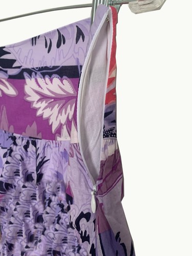 Girls Skirt Pouidgz Lined 100% Cotton Color Purple, Pink, Red Size S Made in USA - Picture 7 of 8