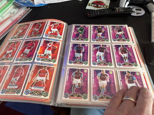 09/10 Topps Match Attax Premier League Trading Card Binder with 377 Cards - Picture 4 of 23