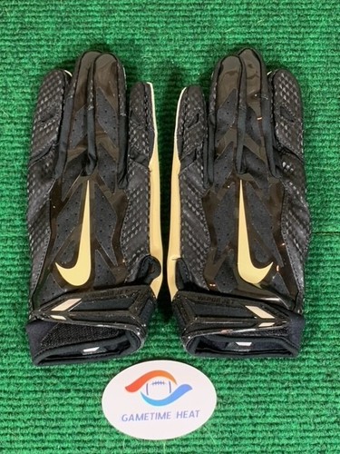 Nike Promo Vapor Jet 3.0 Vanderbilt Commodores Team Issue Game Football Gloves L - Picture 2 of 3