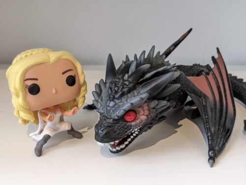 Daenerys and Drogon 15 OOB Funko Pop Vinyl - Game of Thrones Rides - Picture 3 of 4