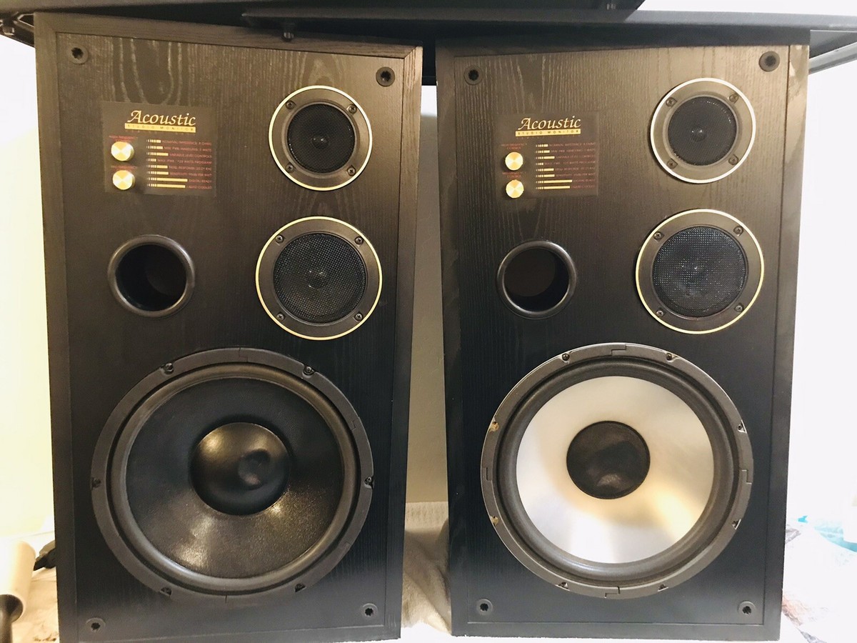 USA製ACOUSTIC AUDIO STUDIO MONITOR