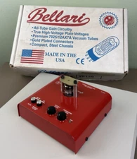 BELLARI VP129 TUBE PHONO PREAMPLIFIER ORIGINAL BOX