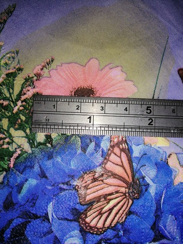 4 blaue Schmetterlinge Blumen Papierservietten Decoupage Scrapbooking Journal Party - Bild 6 von 10