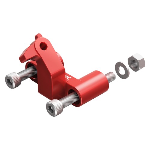 NICECNC Rechte Fußrastenhalterung Stütze Satz Für Honda XR650L 1993-2025 Red - Picture 13 of 13