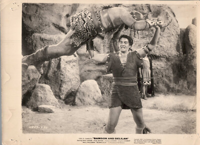 ORIGINAL KINO STILL FOTO FILM SAMSON ET DELILAH VICTOR MATURE