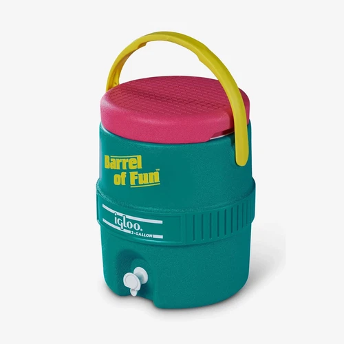 Retro Barrel of Fun 2 Gallon Jug - Afbeelding 2 van 3