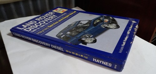 Land Rover Discovery 1989-1995 G-N registr DIESEL Haynes Service & Repair Manual - Picture 6 of 6