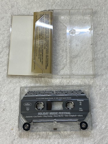 Holiday Music Festival Capitol Records Cassette Tape Cema 1993 - Imagen 4 de 4