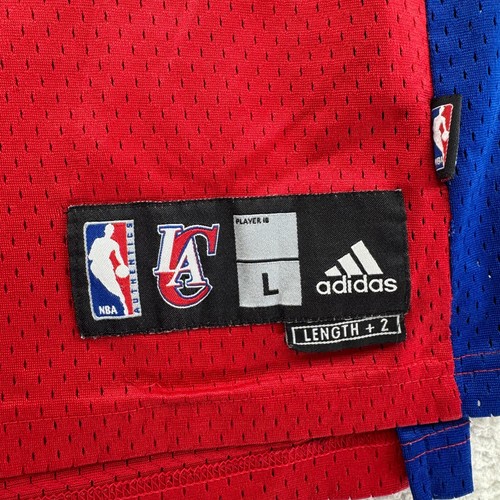 Adidas Los Angeles Clippers Elton Brand #42 Jersey Mens Large Red Stitched NBA - Picture 3 of 8