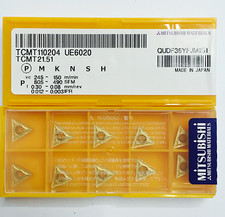 10pcs//pack MITSUBISHI TCMT110204 UE6020 TCMT21.51 UE6020 New Carbide Inserts