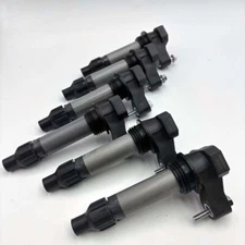 6pcs D515C Ignition Coil & 41-109 Spark Plug For GMC Chevrolet Buick 12632479 