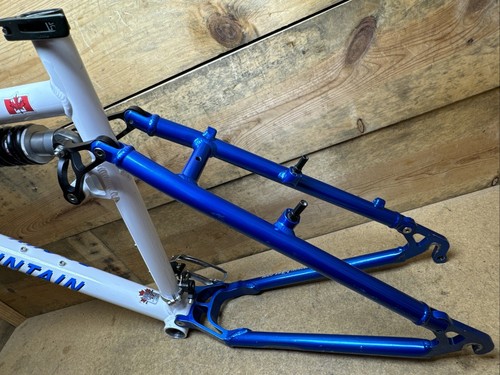 Vintage 1998 Rocky Mountain Element Race Full Suspension 19” Frame Fox Vanilla R - Picture 4 of 20