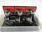 Skil 91002 3-Piece Carbide-Tipped Roundover Router Bit Set 1/4", 3/8",1/2"
