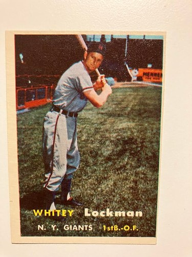 1957 Topps Baseball Cards - Complete Your Set - U Pick Your Card, VG-EX-NM + HOF - Picture 133 of 254
