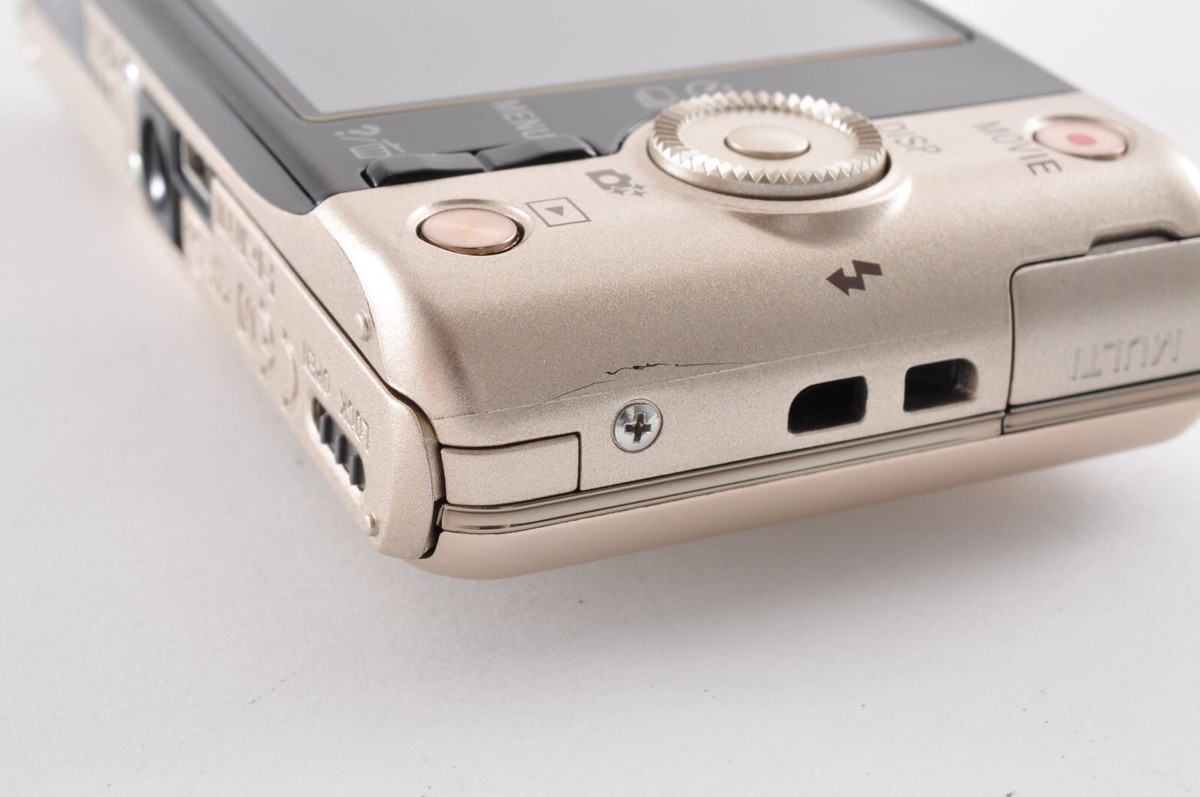 Sony Cyber Shot DSC-WX220 Gold Near Mint 18.2MP Japanese