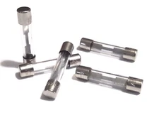 SET OF 5 BRAND NEW AGC 35 AGC35A 32V BUSS BUSSMANN FUSES 35A FAST BLOW