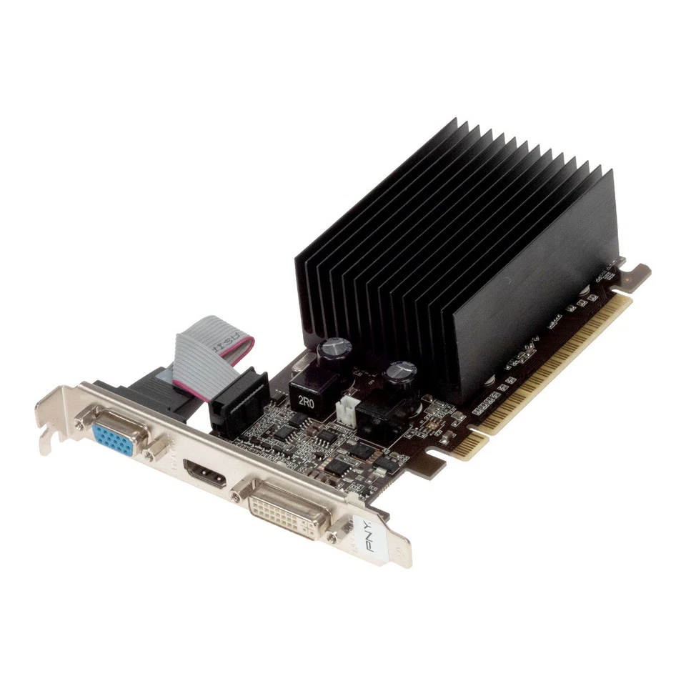 Graphic Card Pny Nvidia Geforce 210 512MB DDR3 Pcie Dvi-I HDMI VGA - Image 2 of 3