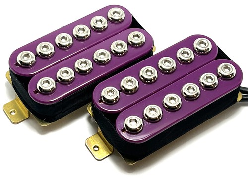 HH Pickup Set ~ Dragonfire Crusader Humbuckers ~ Pickup + Hex Cap Color Choice - Picture 71 of 116