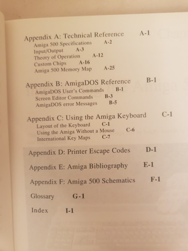 COMMODORE AMIGA A500 USER MANUAL & AMIGA BASIC USER GUIDE VINTAGE COMPUTER - Afbeelding 6 van 10