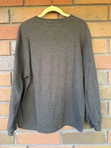 High Sierra Strickpullover Struktur Langarm V-Ausschnitt | Braun | Herren Medium - Bild 2 von 13