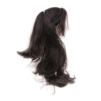 1:6 Scale Long Curly Hair Hairpiece Wigs For 12 Inch Action Figures Accs