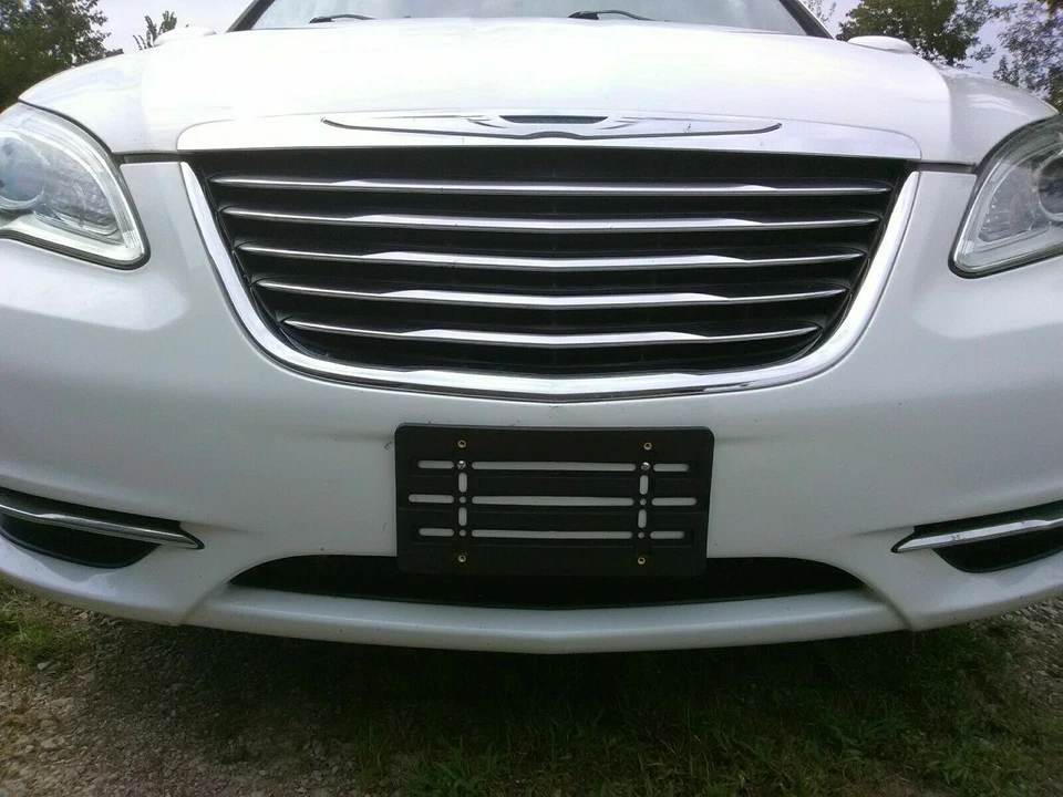 Soporte de placa de matrícula adaptador de reubicador de montaje kit de parachoques soporte para CHRYSLER Foto 2 de 4