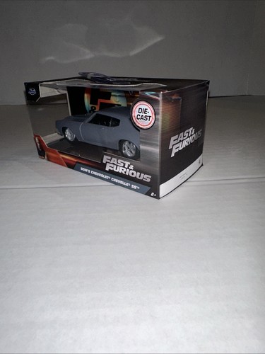 Jada Diecast Fast & Furious Dom’s Chevrolet Chevelle SS Maßstab 1:32 Neu in Box - Bild 5 von 5