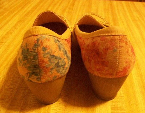 Caramelo; Mocasín/mocasín de diseño floral natural bronceado/beige; Talla EUR 39 - Imagen 6 de 12