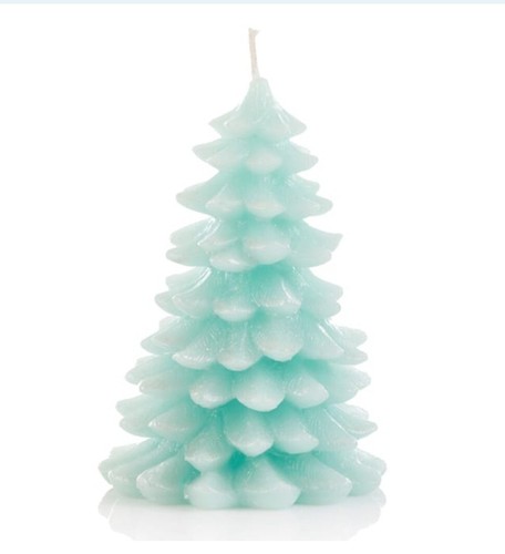 Christmas Tree Shaped Candle Green Xmas Decoration New - Picture 9 of 24