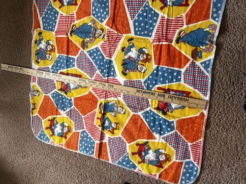 "Manta de bebé de colección Raggedy Ann and Andy infantil 100 % algodón 38"" X 28""" - Imagen 4 de 11