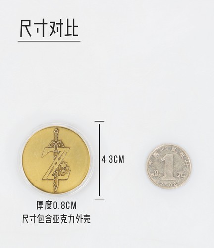 In Stock The Legend of Zelda Breath of the Wild Special Edition Collections Coin - Picture 7 of 8